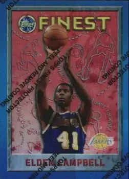 1995-96 Finest #19 Refractors Elden Campbell