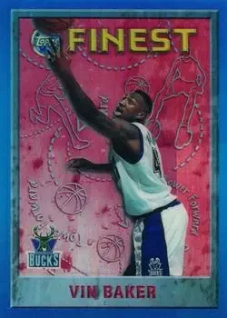 1995-96 Finest #20 Refractors Vin Baker