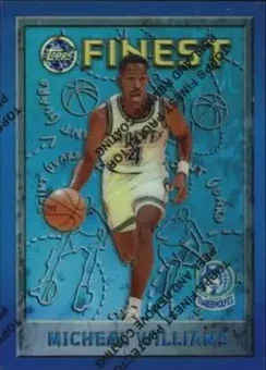 1995-96 Finest - Refractors #21 - Micheal Williams - Minnesota Timberwolves