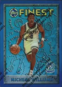 1995-96 Finest #21 Refractors Micheal Williams