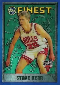 1995-96 Finest #22 Refractors Steve Kerr