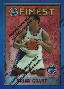 1995-96 Finest #33 Refractors Brian Grant