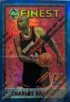 1995-96 Finest #34 Refractors Charles Barkley