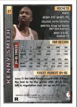 Back of Kenny Smith