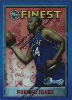 1995-96 Finest #38 Refractors Popeye Jones