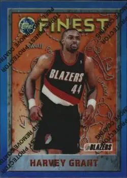 1995-96 Finest #39 Refractors Harvey Grant
