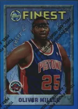 1995-96 Finest #43 Refractors Oliver Miller