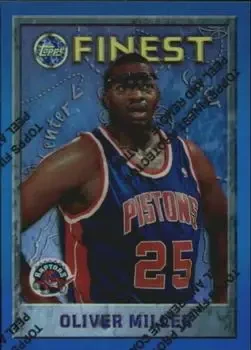 1995-96 Finest #43 Refractors Oliver Miller