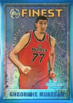 1995-96 Finest #46 Refractors Gheorghe Mureșan