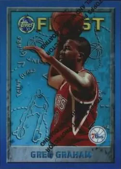 1995-96 Finest #52 Refractors Greg Graham