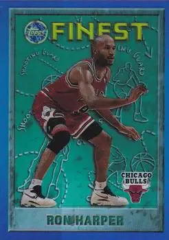 1995-96 Finest #53 Refractors Ron Harper