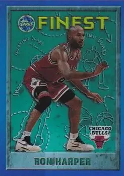 1995-96 Finest #53 Refractors Ron Harper