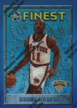 1995-96 Finest #54 Refractors Derek Harper