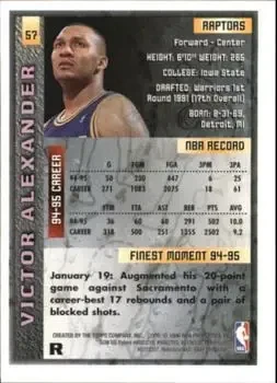 Back of Victor Alexander
