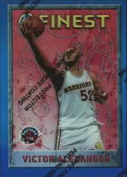 1995-96 Finest #57 Refractors Victor Alexander