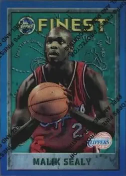 1995-96 Finest #58 Refractors Malik Sealy