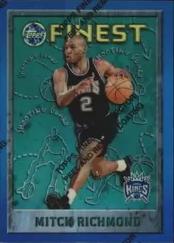 1995-96 Finest #60 Refractors Mitch Richmond