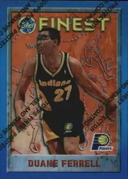 1995-96 Finest #61 Refractors Duane Ferrell