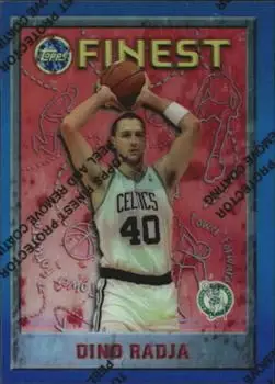 1995-96 Finest #65 Refractors Dino Radja