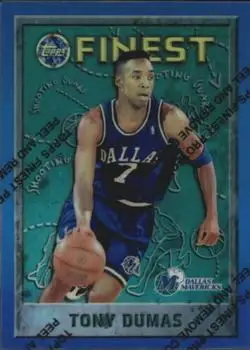 1995-96 Finest #69 Refractors Tony Dumas