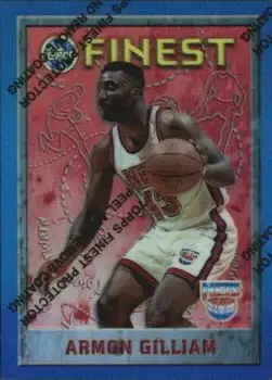 1995-96 Finest #71 Refractors Armon Gilliam