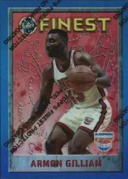 1995-96 Finest #71 Refractors Armon Gilliam