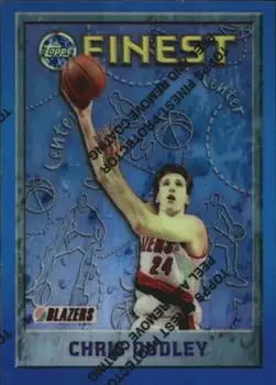 1995-96 Finest #74 Refractors Chris Dudley