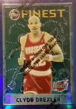 1995-96 Finest #75 Refractors Clyde Drexler
