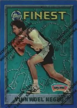 1995-96 Finest #78 Refractors Vinny Del Negro