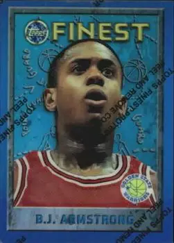 1995-96 Finest #81 Refractors B.J. Armstrong