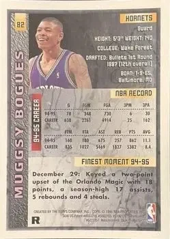 Back of Muggsy Bogues