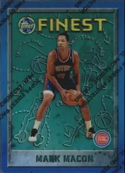1995-96 Finest #83 Refractors Mark Macon