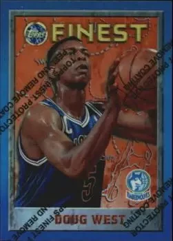 1995-96 Finest #84 Refractors Doug West