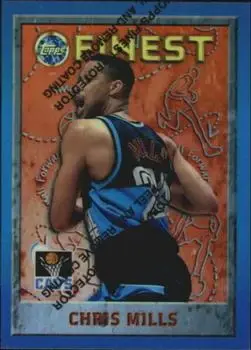 1995-96 Finest #86 Refractors Chris Mills