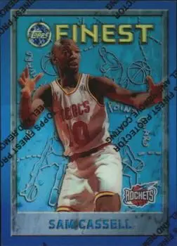 1995-96 Finest #90 Refractors Sam Cassell