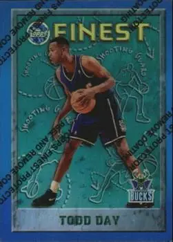 1995-96 Finest #91 Refractors Todd Day