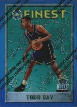 1995-96 Finest #91 Refractors Todd Day