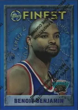 1995-96 Finest #93 Refractors Benoit Benjamin