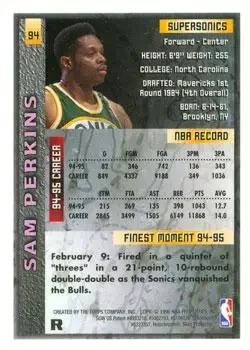 Back of Sam Perkins
