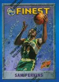 1995-96 Finest #94 Refractors Sam Perkins
