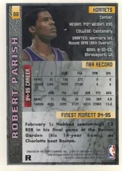 Back of Robert Parish