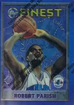 1995-96 Finest #96 Refractors Robert Parish
