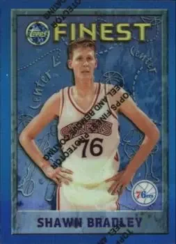 1995-96 Finest #100 Refractors Shawn Bradley