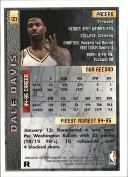 Back of Dale Davis