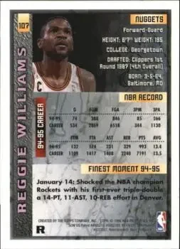 Back of Reggie WIlliams