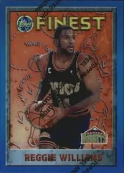1995-96 Finest - Refractors #107 - Reggie WIlliams - Denver Nuggets