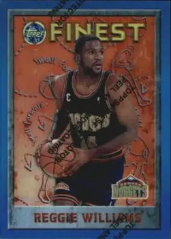 1995-96 Finest #107 Refractors Reggie WIlliams