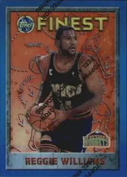 1995-96 Finest #107 Refractors Reggie WIlliams