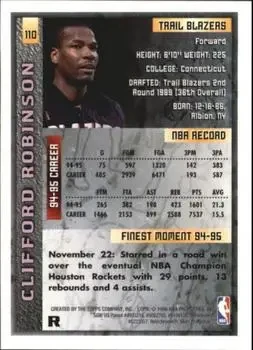 Back of Clifford Robinson