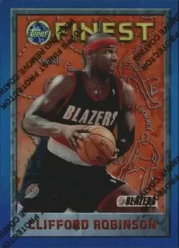 1995-96 Finest #110 Refractors Clifford Robinson